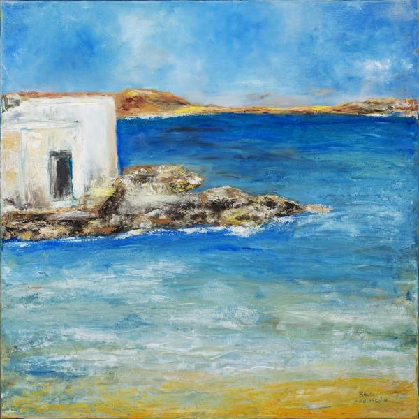 פינה שקטה – שולי חיימזון | תמונה לסלון בסגנון מודרני