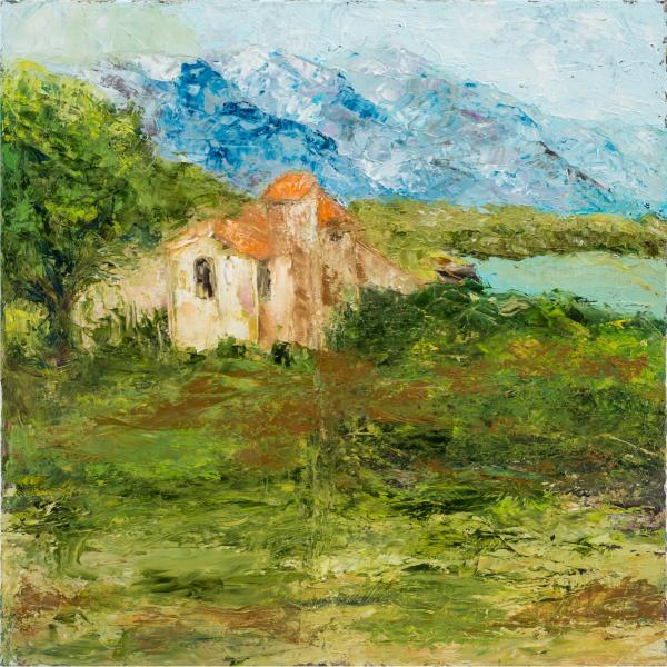 רחוק ובודד – שולי חיימזון | תמונה לסלון בסגנון כפרי