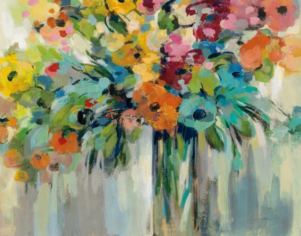 ענני פרחים – Silvia Vassileva | תמונה לסלון בסגנון מודרני