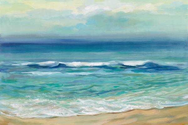 חוף באור זריחה – Silvia Vassileva | תמונה לסלון בסגנון מודרני