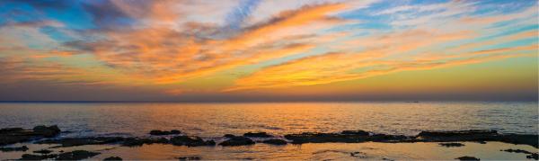 שקיעה – טניה קלימנקו | תמונה לסלון בסגנון מודרני