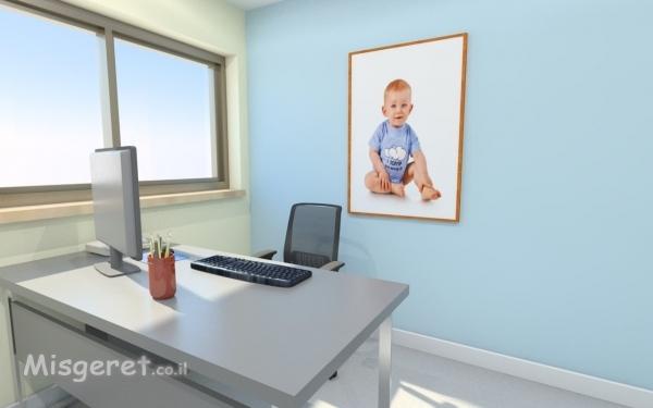 חדר עבודה במשרד תקשורת