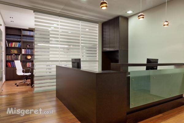 עיצוב פנים דלפק כניסה