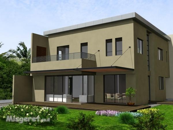 בית פרטי חזית אחורית