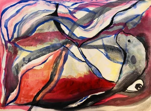 ציורים בצבעי אקוורל