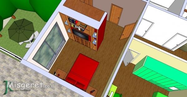 יחידה נפרדת / תוספת בנייה