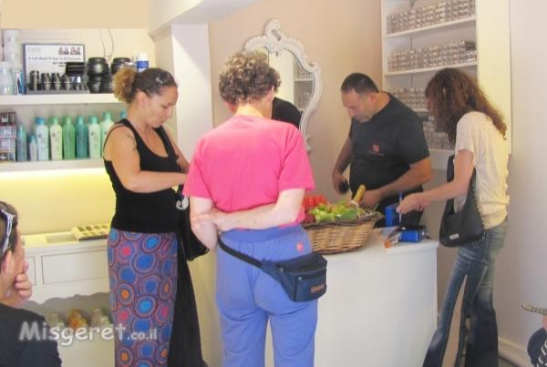 עיצוב חנות למוצרי שיער