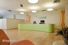 עיצוב פנים דלפק קבלה