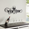 תמונת מתכת זמן יין - Wine Time I - תמונה 2