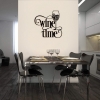 תמונת מתכת זמן יין - Wine Time II - תמונה 3