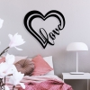 תמונת מתכת אהבה - Love Heart - תמונה 1