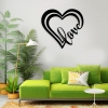 תמונת מתכת אהבה - Love Heart - תמונה 3