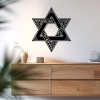 תמונת מתכת מגן דוד מעוטר - תמונה 2