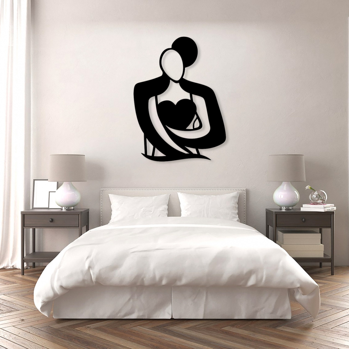 תמונת ברזל חיבוק רומנטי