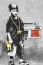 Boy with Dance Mat