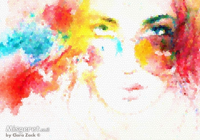 #0013 קולאז צבעוני