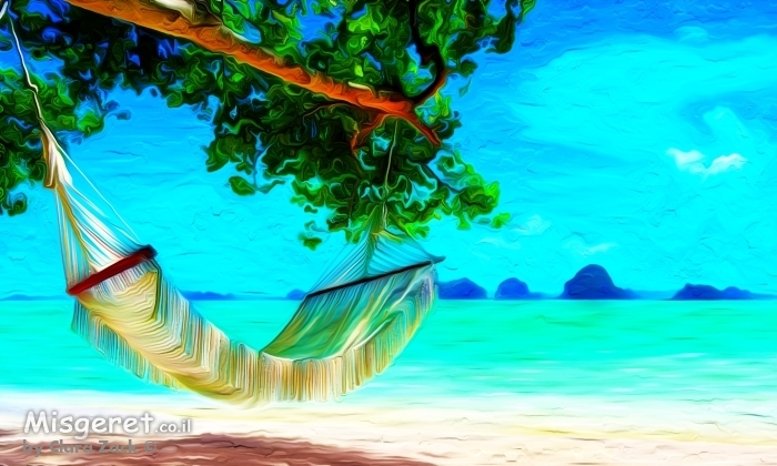 #0015 נוף אי אקזוטי