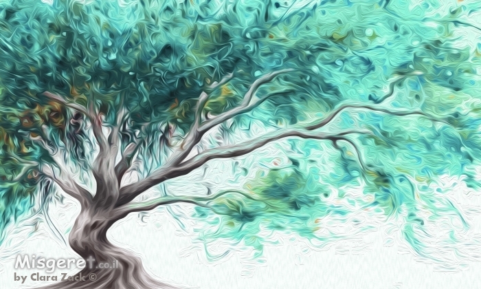 כל הטורקיז הזה - עץ יפה