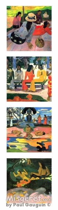 קולאג Paul Gauguin