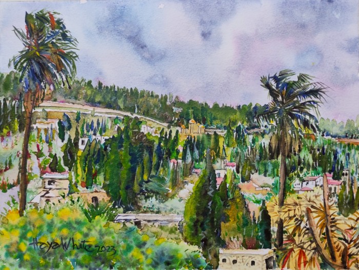 הדמיית תמונה על קיר