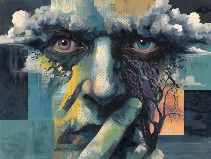 פנים בענני סערה