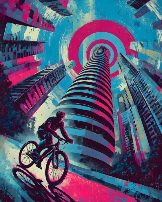 רוכב בין המגדלים