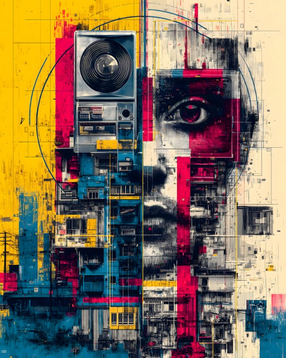 מבט בתוך המגדל