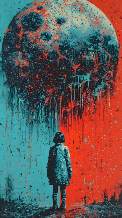 הירח המתפרק