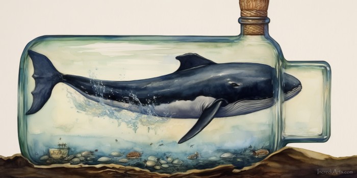 לוויתן בבקבוק