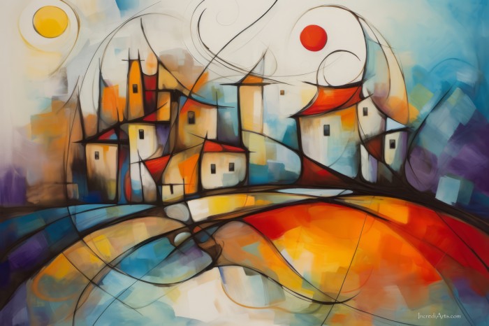 עיירה צבעונית