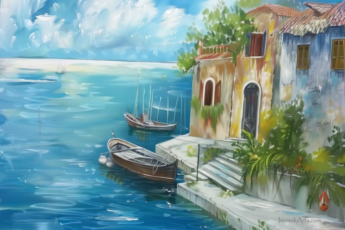 שעת שלווה בנמל הקטן