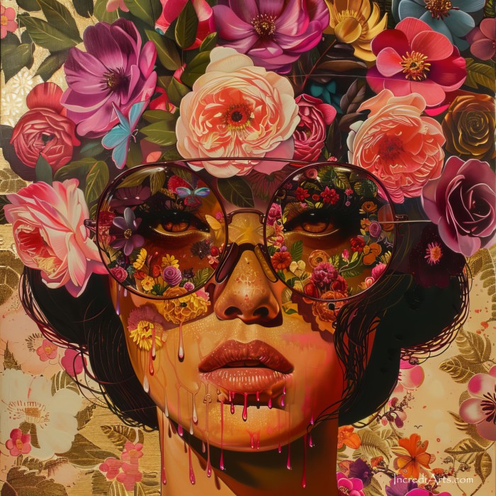 נערת הפרחים