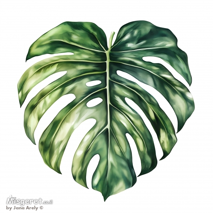 מונסטרה מלכותי מעודן