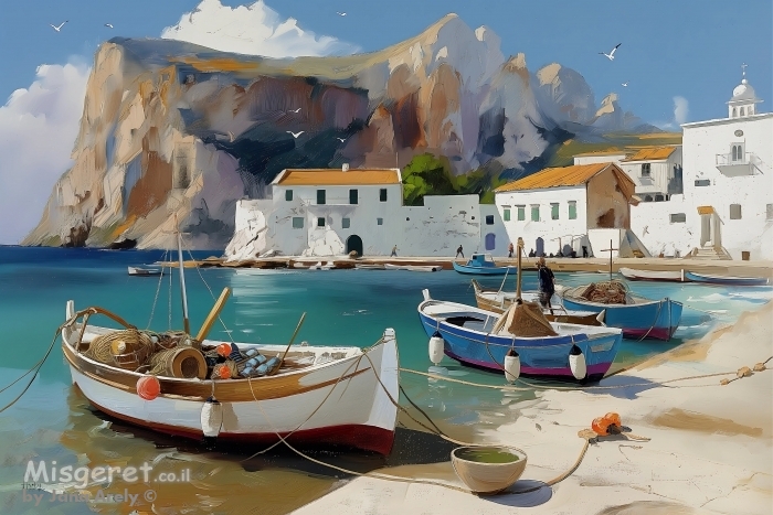 בוקר של דייגים באיוס