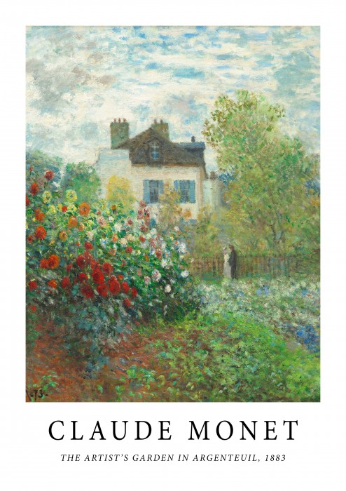 The Artist's Garden In Argenteuil