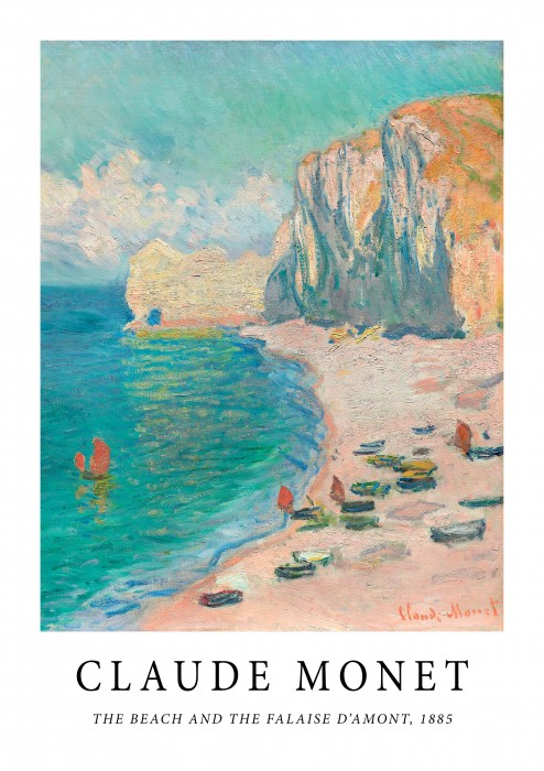 The Beach And The Falaise D'amont