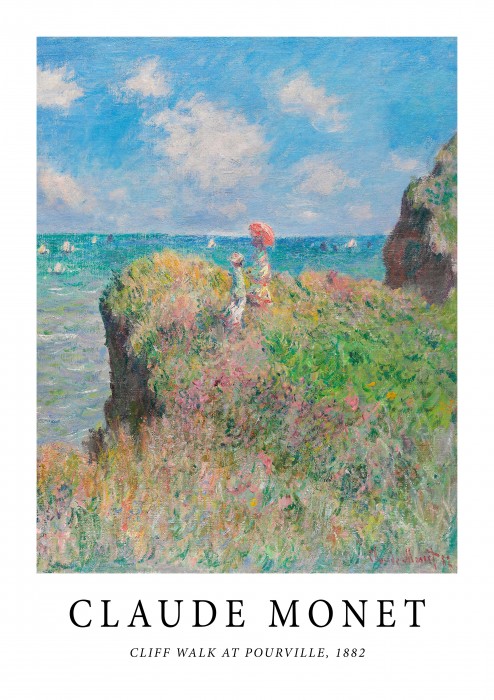 Cliff Walk At Pourville