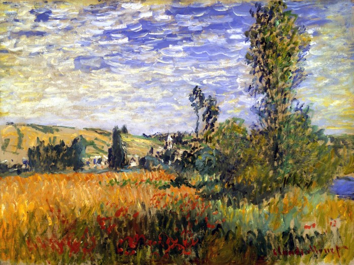 Landscape At Vetheuil