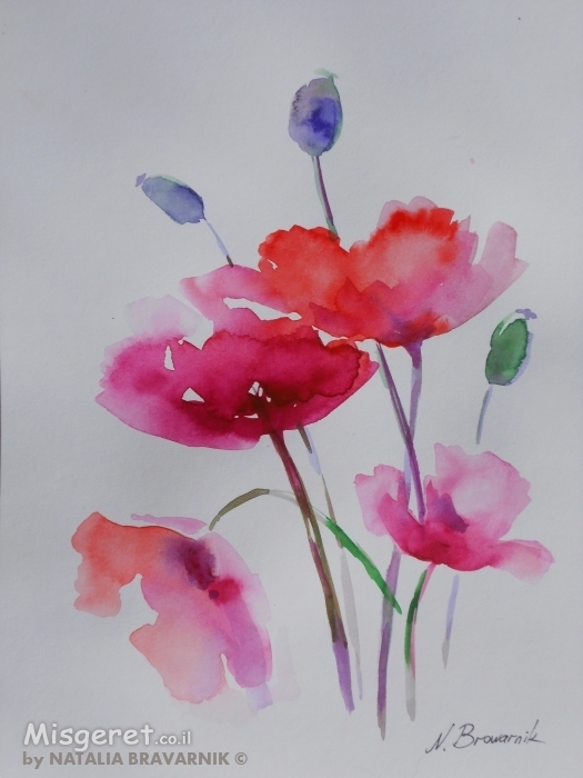 פרחים עדינים