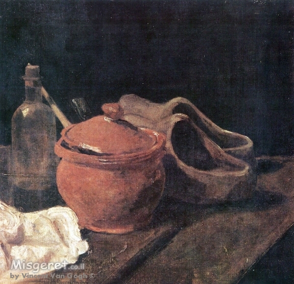 Bottle and Clogs