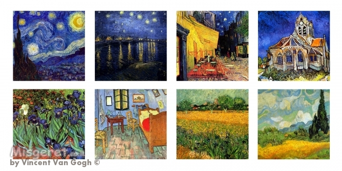 vangogh collage