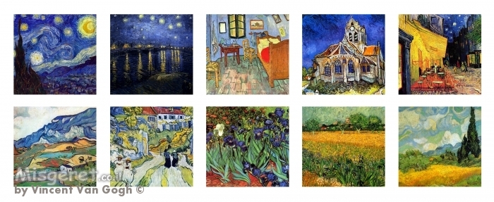 vincent van gogh collage