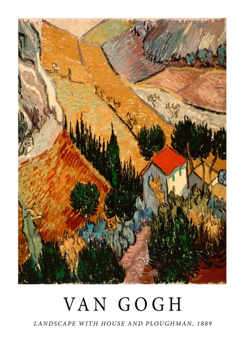 Van Gogh Landscape with House