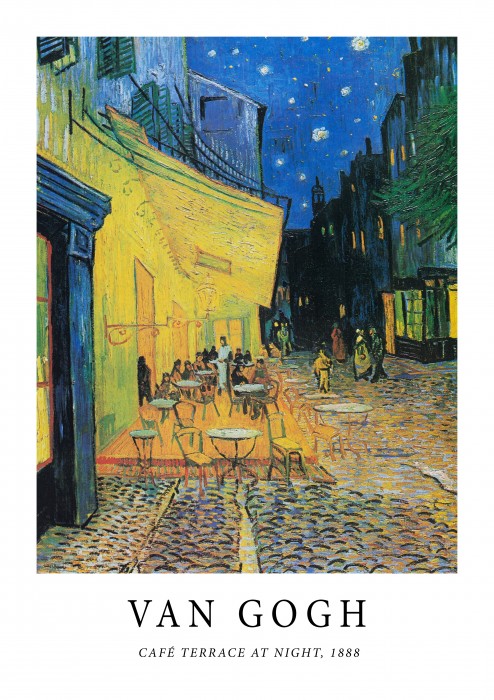 Van Gogh Cafe Terrace At Night