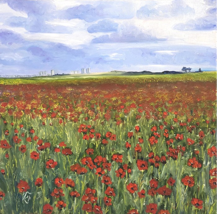 שדה פרגים בשפלת החוף