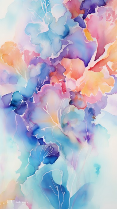 פריחה מופשטת