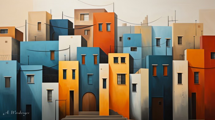 מבנים בעיר עתיקה