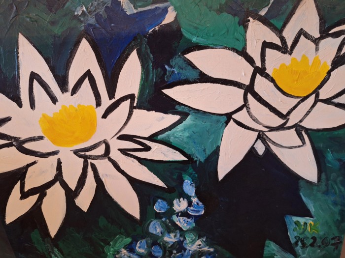 לוטוסים לבנים