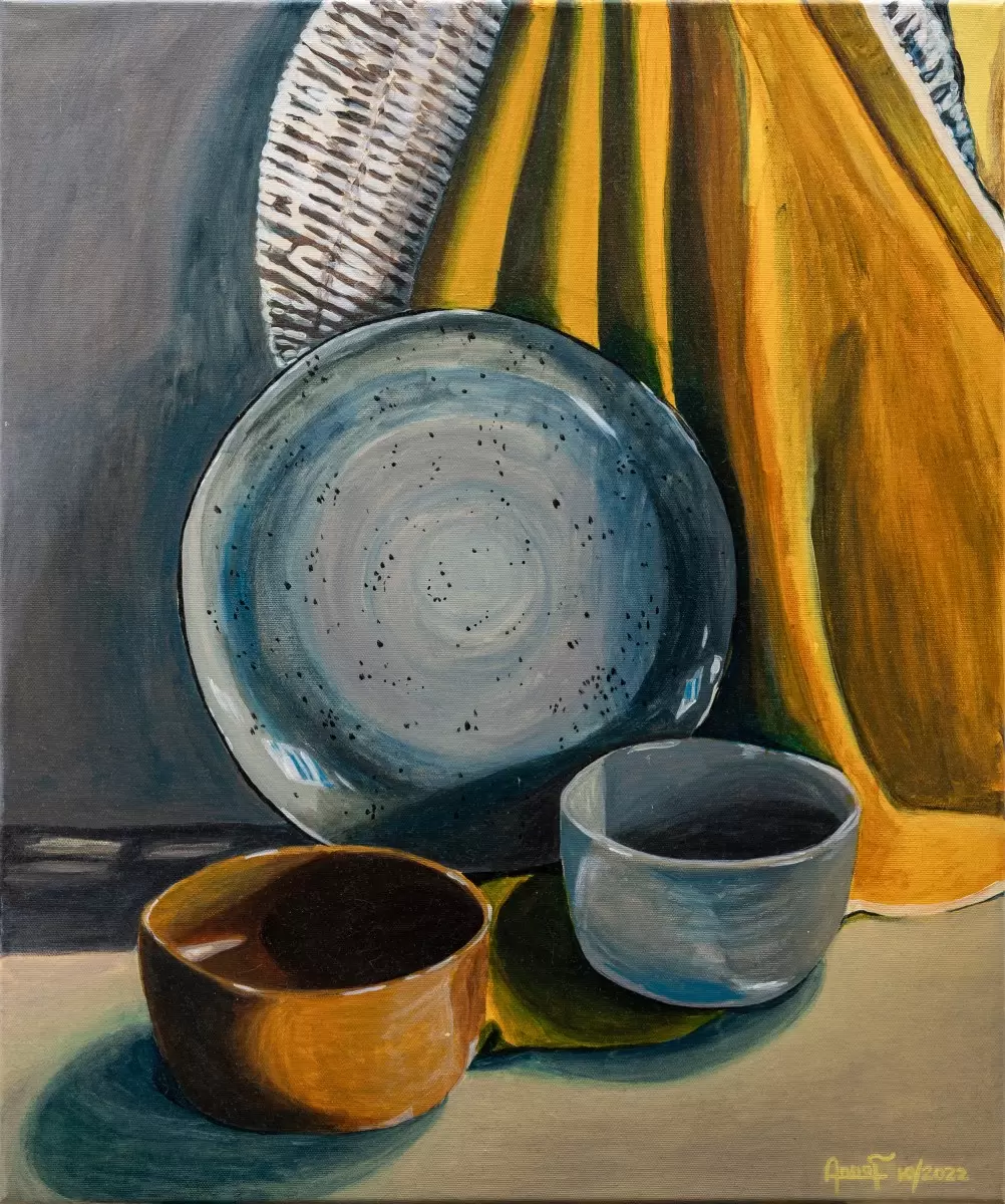 Ceramics – Anna Forsuk | תמונה לסלון בסגנון מודרני