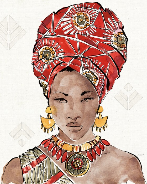 פורטרט אפריקאית IV